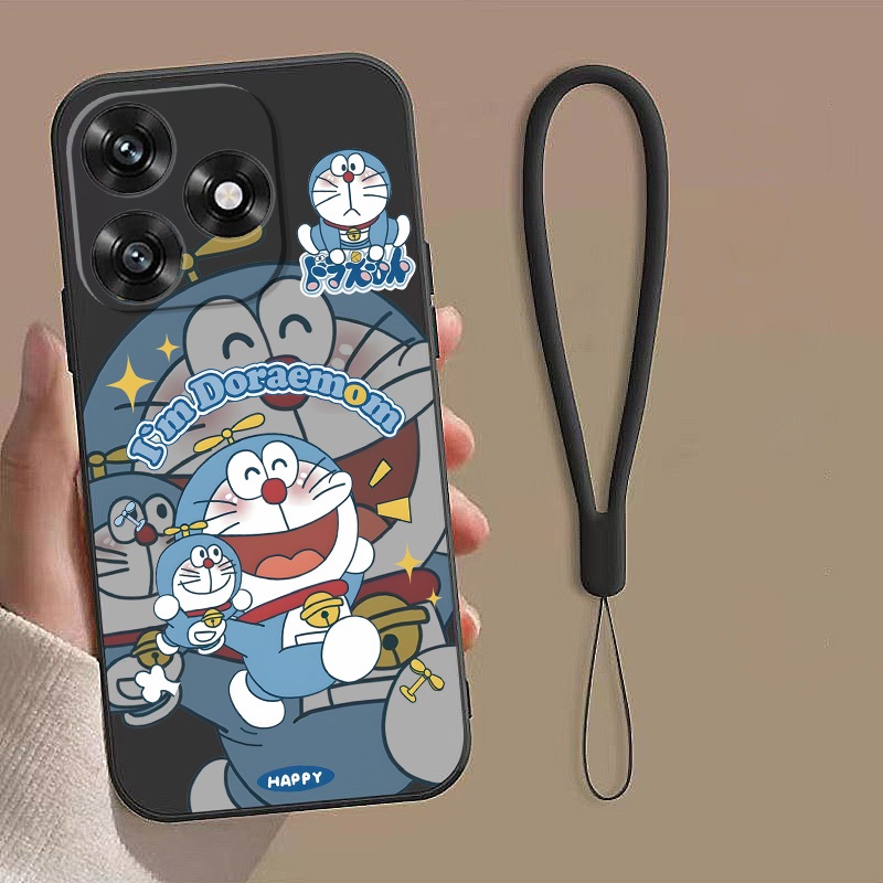 Honor X8d X7d Honor Case ตลก Doraemon Case ทนทานกันกระแทก Premium Rubber Casing Soft Cover