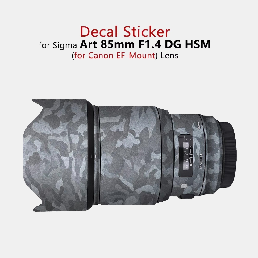 ป้องกันผิวสําหรับ Sigma 85 F1.4 Art Canon EF Mount เลนส์สติกเกอร์สําหรับ Sigma Art 85 มม.f/1.4 DG HS