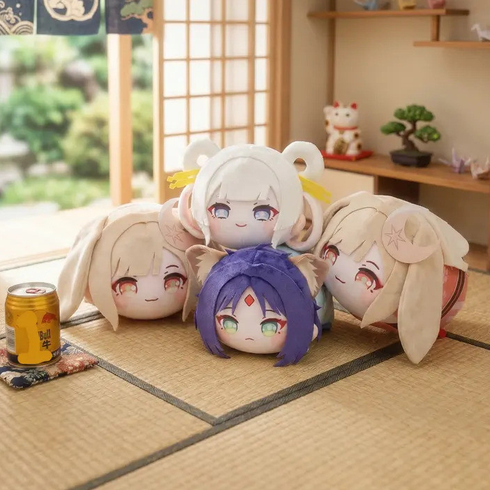 ใหม่ Kaguya Runami Yachiyo Sakayori Iroha FUSHI Dango อะนิเมะ Cosmic Princess Kaguya! ตุ๊กตายัดนุ่นโ