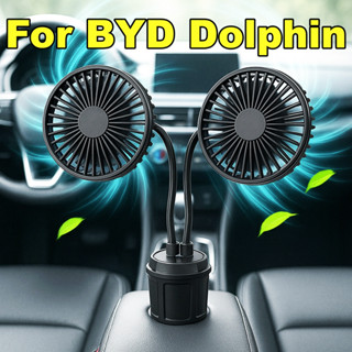 Vediot ที่วางแก้วพัดลมรถยนต์ USB BYD dolphin แบบสองหัวที่เบา…