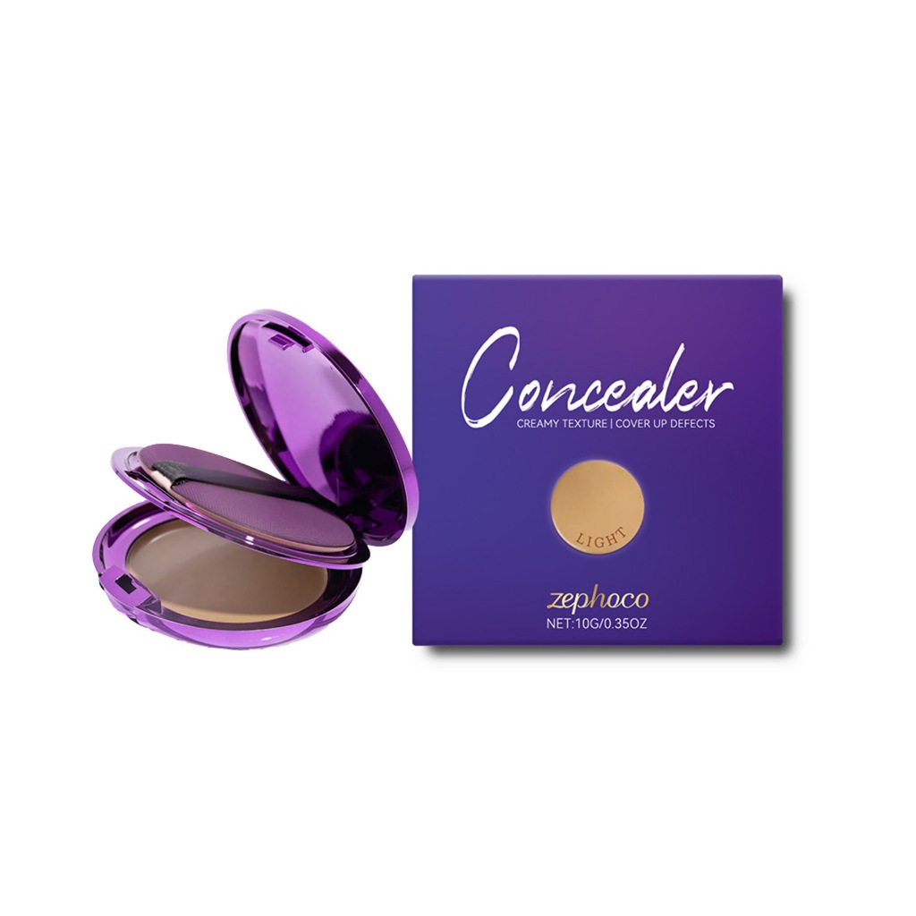 คอนซีลเลอร์ Zephoco ,เนื้อครีม ,ปกปิดข้อบกพร่อง 0.35oz