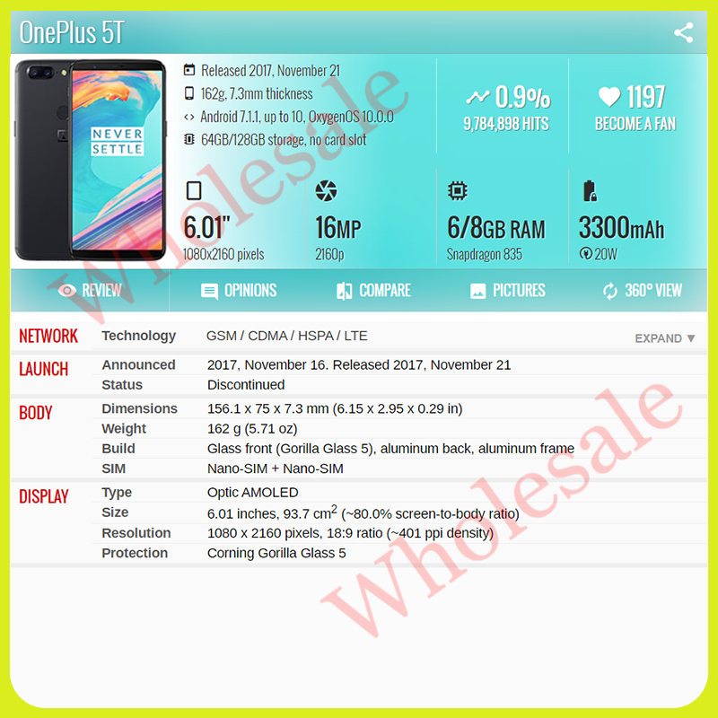 Original AMOLED สําหรับ Oneplus 3 3T 5T จอแสดงผล LCD หน้าจอสัมผัสเปลี่ยน ราคา ถูกที่สุด โปรบีเคเค แกลเลอรีภาพที่ 8
