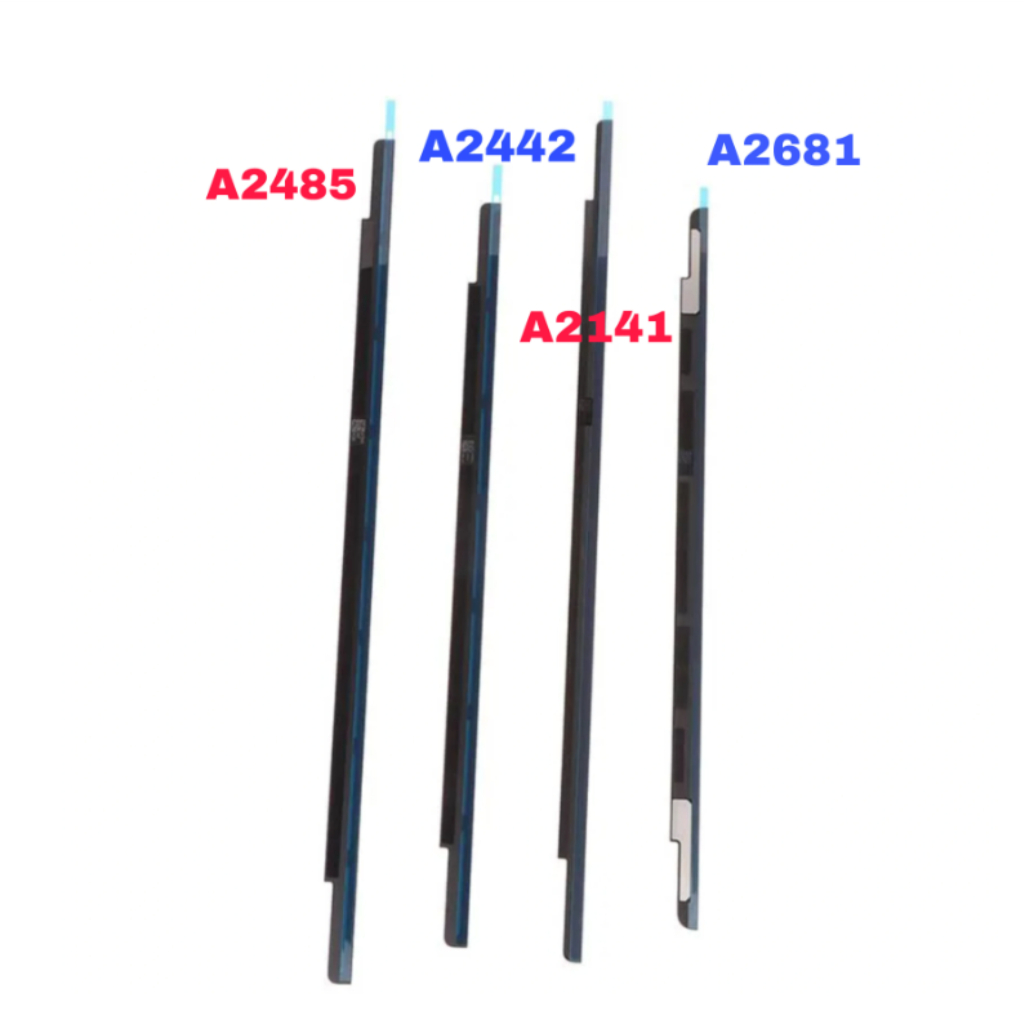A2442 A2485 A2681 A2141 A2779 A2780 โลโก้ฝาครอบกระจกสําหรับ MacBook Air Pro โลโก้แถบหน้าจอ LCD โลโก้