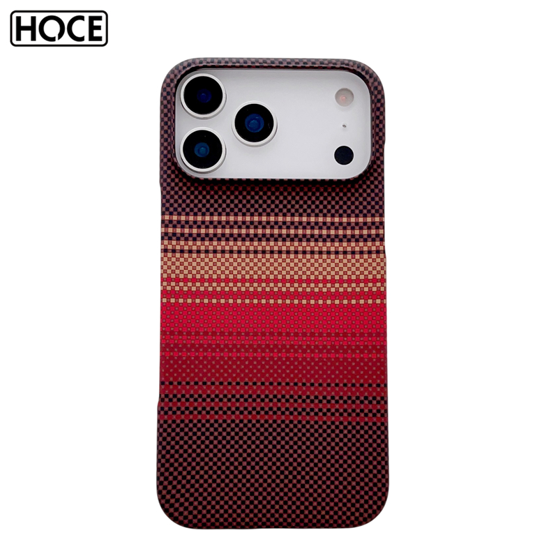 HOCE เคสโทรศัพท์เคลือบพลาสติกคาร์บอนไฟเบอร์สําหรับ IPhone 17 16 15 14 13 12 11 Pro Max 16E Slim ไร้ขอบฝาครอบระบายความร้อน