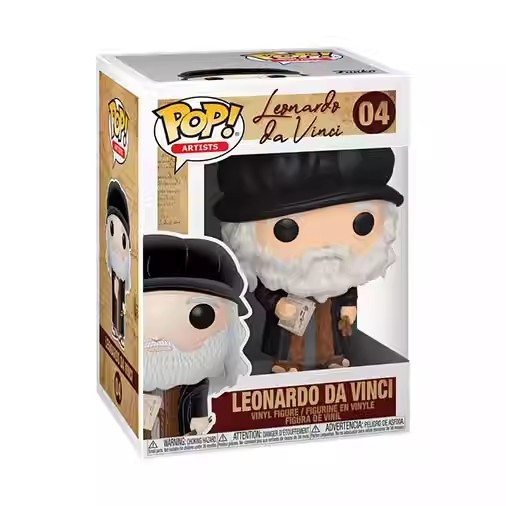 FunkoPOP Leonardo da Vinci Musician หุ่นโมเดล