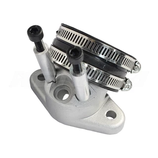 KENADA RACING คอหรีดแต่ง 2 หัวฉีด ลิ้นเร่ง | สำหรับ CBR150 CBR250 WAVE MSX125 FORZA DREAM SUPERCUP บังลมหัวฉีด