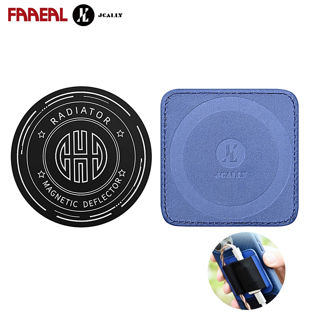 FAAEAL JCALLY DAC/AMP Dongle Magnetic Storage Case สําหรับโทรศัพท์กระเป๋าคู่ออกแบบดูดที่แข็งแกร่งแบบ