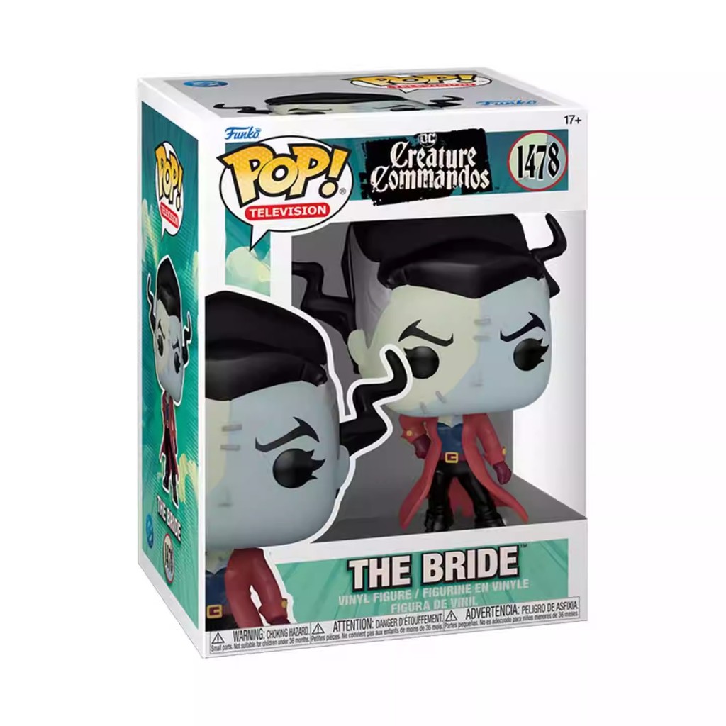 Funko POP DC Creature Commandos Bride of Frankenstein โมเดลหุ่น