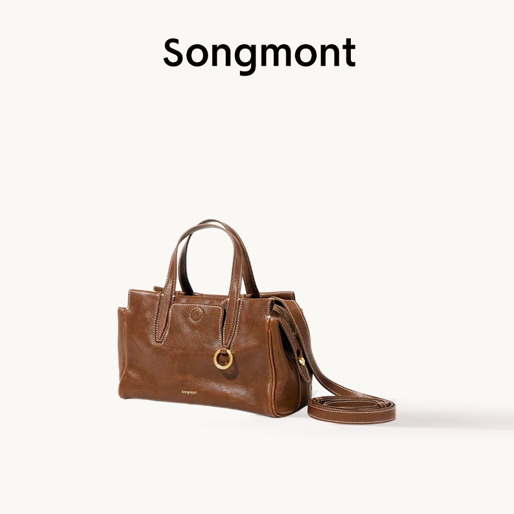 Songmont Mini Yore Duffle Bag Boston Handbag สําหรับผู้หญิงและผู้ชาย