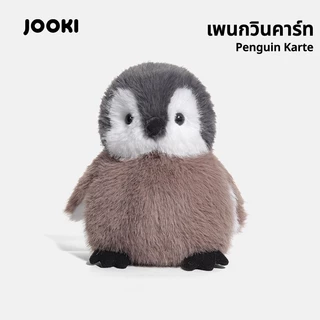 JOOKI Penguin Karte ตุ๊กตาเพนกวินน่ารัก Plush Toys ของเล่นเด็ก ของขวัญวันเกิด
