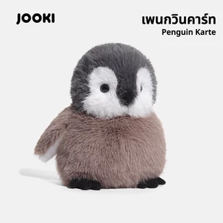 JOOKI Penguin Karte ตุ๊กตาเพนกวินน่ารัก Plush Toys ของเล่นเด็ก ของขวัญวันเกิด