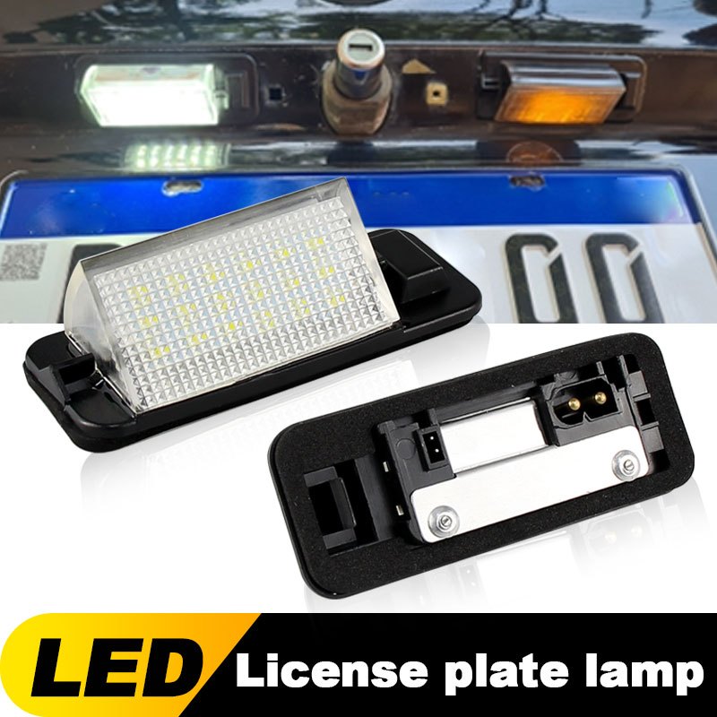 2 ชิ้น LED จํานวนใบอนุญาตโคมไฟสําหรับ BMW 3-series E36 (318i,318is,318ti,320i,323i,325i,325is,328i,M