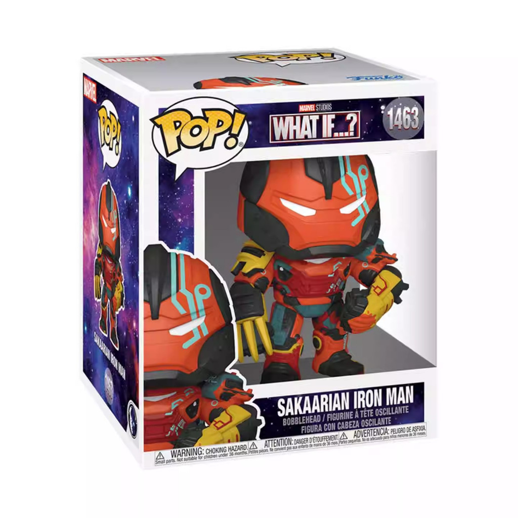 FunkoPOP Marvel Super Sakaar Iron Man หุ่นโมเดล