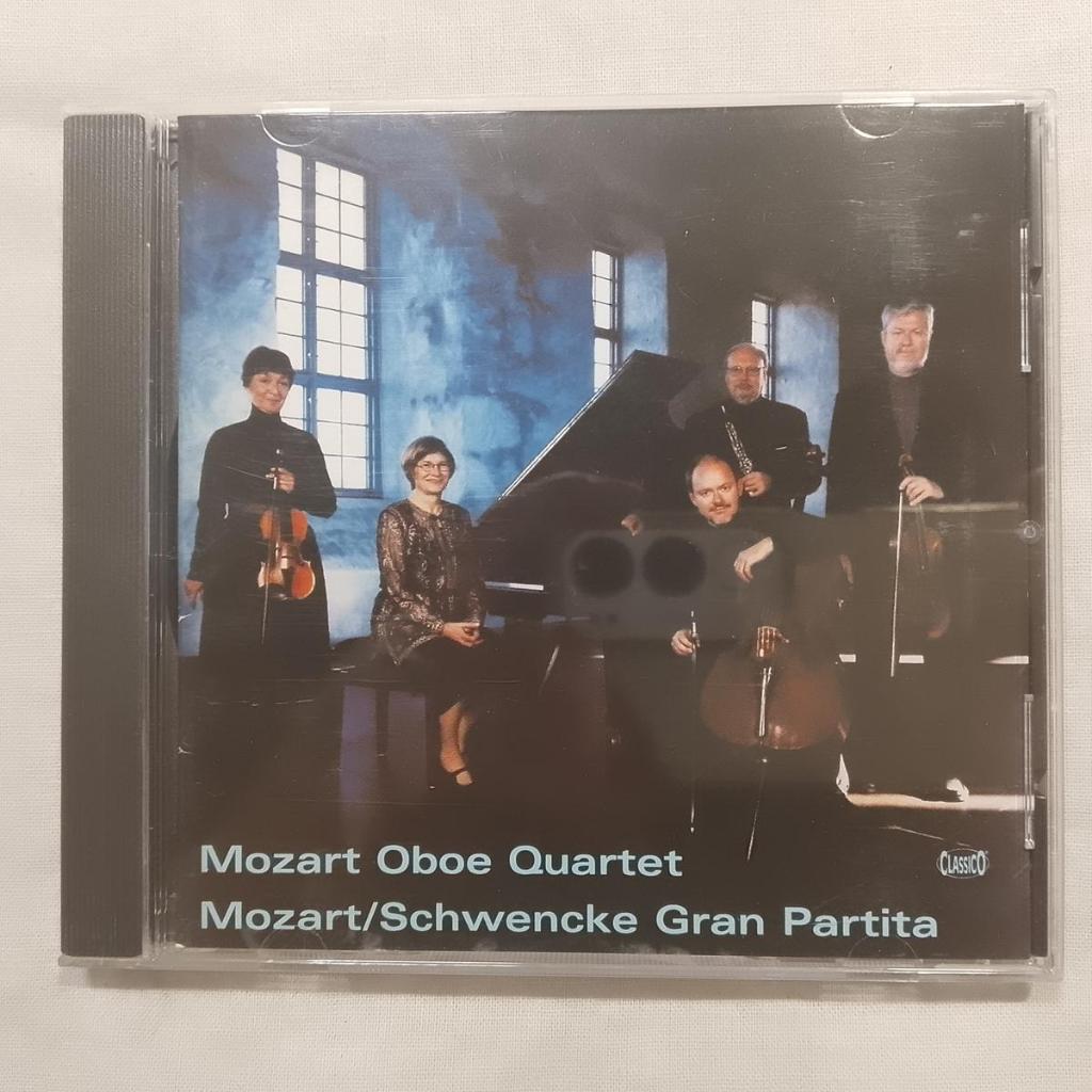 Mozart – อัลบั้มซีดี Oboe Quartet Carl Nielsen