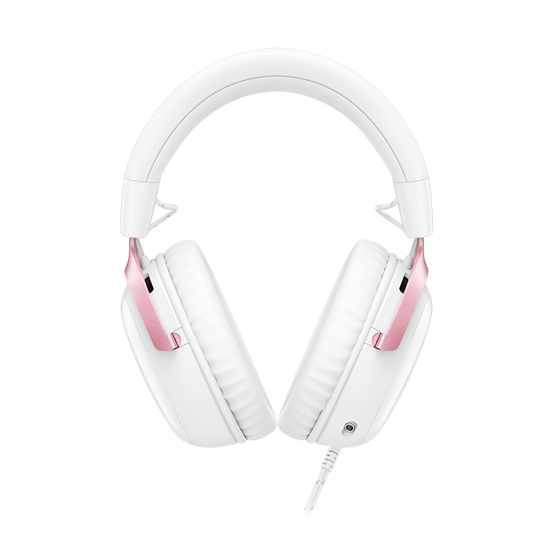 HYPERX 9W1Q4AA Cloud III DTS เอฟเฟกต์เสียง 53 มม. ไดรเวอร์ยูนิตชุดหูฟังสําหรับเล่นเกม กรอบทนทาน, ไมโ