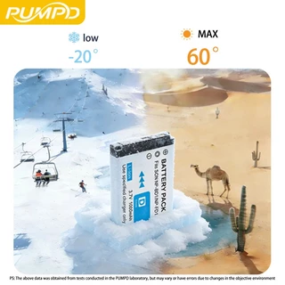 PUMPD NP-BD1 แบตเตอรี่กล้องเหมาะสําหรับ Sony TX1 T2 T70 T75 T77 T90 T200 T300 T500 T700 T900 ที่ชาร์จกล้อง