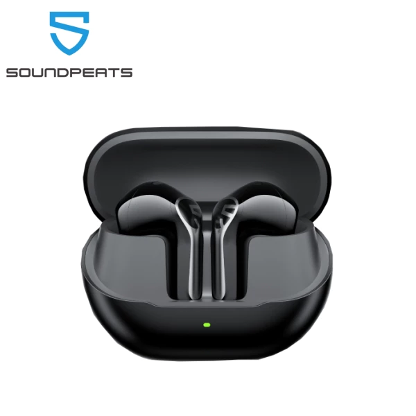 SoundPEATS Air6 HS หูฟังไร้สาย LDAC Hi-Res 13 มม.บลูทูธ 6.0 45H อายุการใช้งานแบตเตอรี่ HiFi Sound Comfort Fit TWS