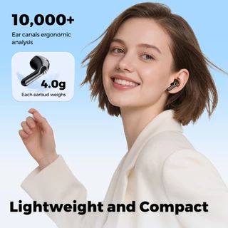 SoundPEATS Air6 HS หูฟังไร้สาย LDAC Hi-Res 13 มม.บลูทูธ 6.0 45H อายุการใช้งานแบตเตอรี่ HiFi Sound Comfort Fit TWS