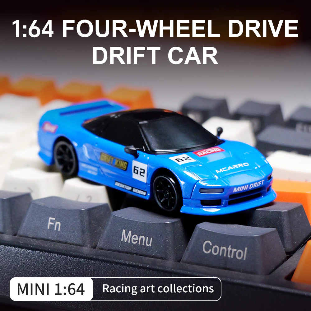 [จัดส่งในประเทศไทย] MCARRO MC062 รถบังคับ 1:64 RC Drift Car 2.4G 4WDความเร็วสูงรถแข่งรุ่นProfessionalรีโมทคอนโทรลกีฬาของเล่นสําหรับRC Hobbyistsเด็กคอลเลกชัน