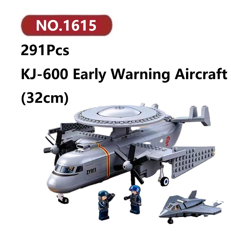 ✨KJ-600  เครื่องบินรบ เข้ากันได้ตัวต่อเลโก้ 291ชิ้น Sluban Plane เข้ากันได้ตัวต่อเลโก้
