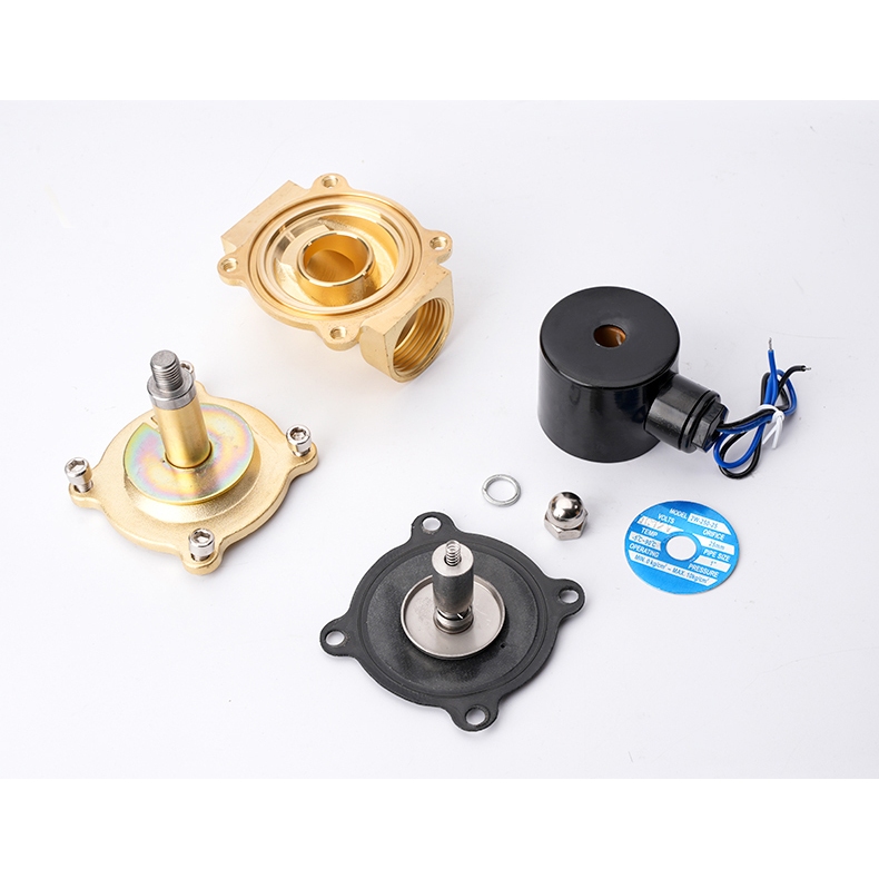 2W โซลินอยด์วาล์วไฟฟ้าสําหรับน้ํามันอากาศแก๊สปกติปิดตรง Acting 2/2-way DC12V/24V AC110/220V ราคา ถูกที่สุด ดีลบีเคเค แกลเลอรีภาพที่ 6