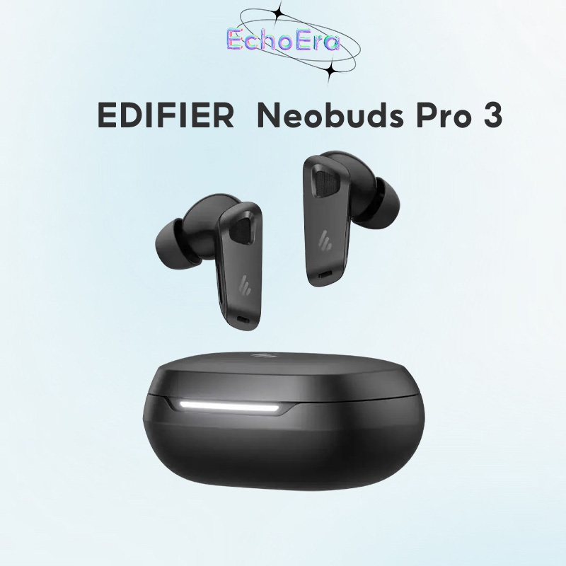 Edifier NeoBuds Pro 3 หูฟังตัดเสียงรบกวนไร้สายที่แท้จริง สีดํา