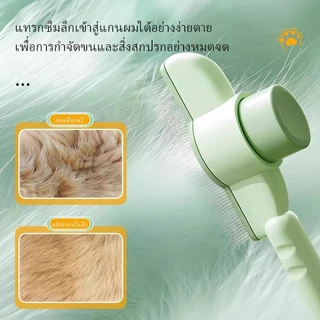 [จัดส่งในพื้นที่ประเทศไทย] หวีกําจัดขนสัตว์เลี้ยง หวีเข็ม หวีหมัดสุนัข แมว หมัดป้องกันการระเบิด พลาสติก หวีละเอียด แมวพิเศษขนาดใหญ่ คอม