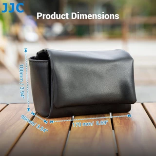 JJC Camera Case Leather Bag กระเป๋ากล้อง กระเป๋าหนังเทียม Fujifilm X-E5 & XF 23mm X-E4 & XF 27mm X100VI X100V X100F X100T X100S X100 Canon PowerShot V1 G7X Mark III