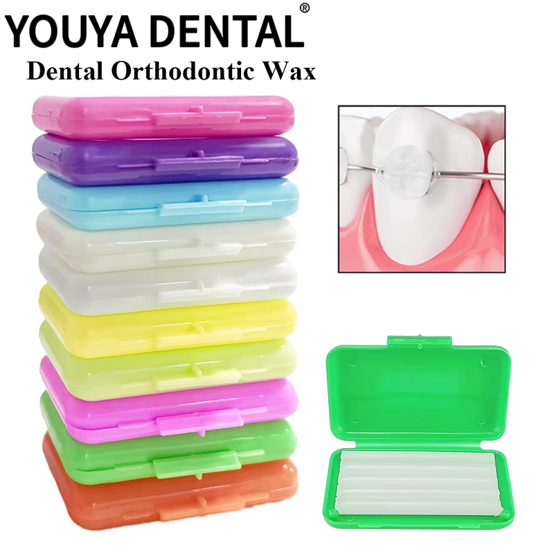 Stock20 ชิ้น DENTAL WAX ทันตกรรมขี้ผึ้งผลไม้ Ortho Relief Wax Ortho Braces WAX