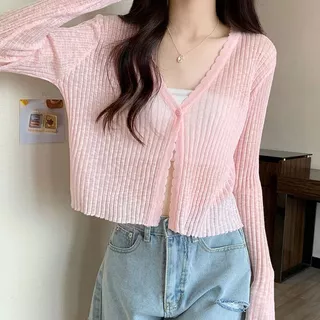เสื้อกันหนาวลายถักสำหรับฤดูร้อน สไตล์คลุมไหล่ เสื้อโค้ทบางเบาน้ำหนักเบาทองใช้ในอากาศเย็น