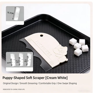 4 ชิ้น/เซ็ตเค้กครีม Scraper Soft Edge Smoother สําหรับซ้อนเค้กตกแต่งอุปกรณ์เบเกอรี่