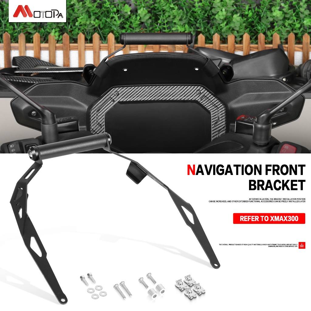 2026 สําหรับ XMAX300 XMAX 300 400 250 XMAX400 XMAX250 2025 รถจักรยานยนต์ xmax 300 GPS Mount ผู้ถือโท