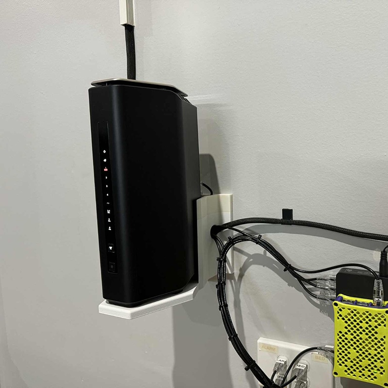 Netgear RS300 RS600 BE9300 BE18000 ขายึดแขวนผนังชั้นเก็บของ