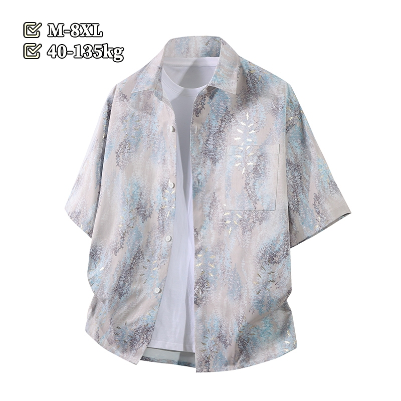 เสื้อเชิ้ตทรงหลวม น้ำหนักเบา สไตล์ลำลองสำหรับฤดูร้อน