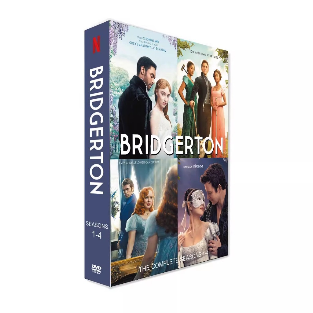 Bridgerton Family Bridgerton Season 1-4 12DVD คําบรรยายการออกเสียงภาษาอังกฤษ