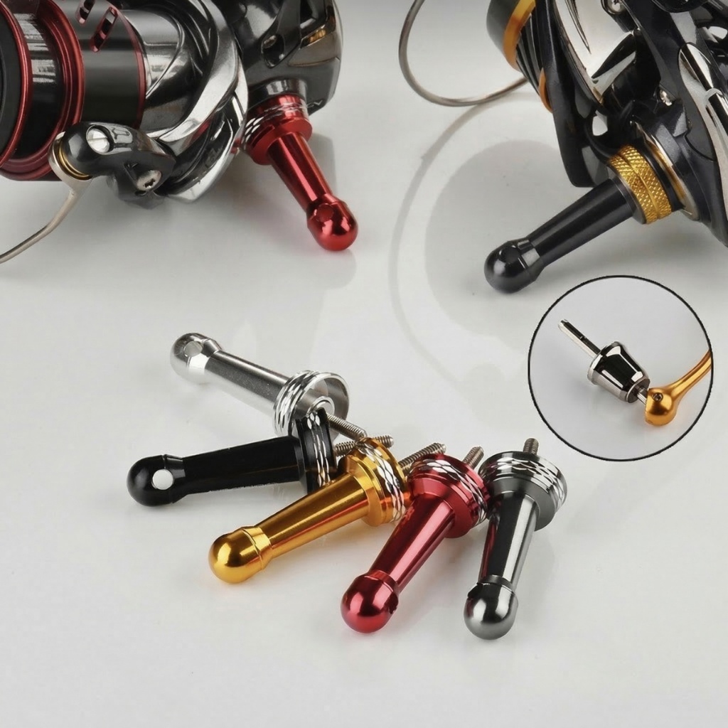 Veedooca 42 มม.Non-Power Handle Reel Stand สําหรับ Shimano Daiwa Abu Okuma Fishing Reel 1000-5000