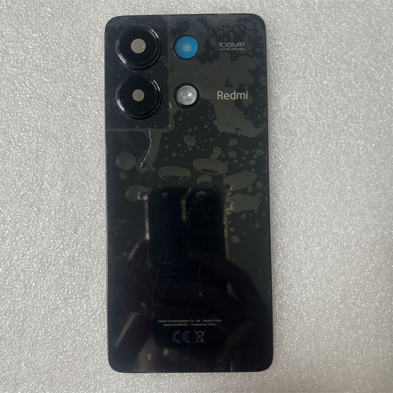 แบตเตอรี่ปกหลังสําหรับ Xiaomi Redmi หมายเหตุ 13 4G 23129RAA4G 23124RA7EO ด้านหลังเปลี่ยนอะไหล่ซ่อมพร