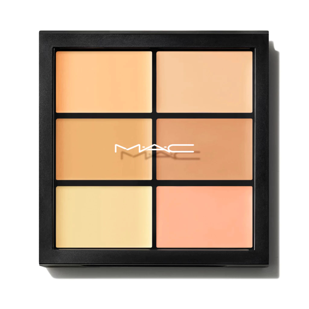 MAC Studio Fixปกปิดและแก้ไขPalette คอนซีลเลอร์ 4 เฉดสี corrector 2 เฉดสีเพื่อจับคู่สีผิวใดๆ