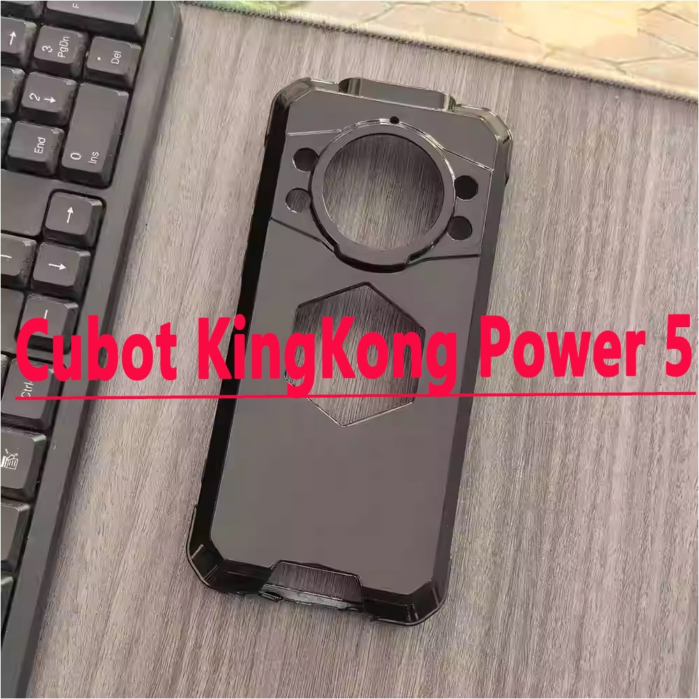 เหมาะสําหรับเคสโทรศัพท์ Cubot KingKong Power 5, เคสซิลิโคน, เคสป้องกัน, เคสฝ้า TPU