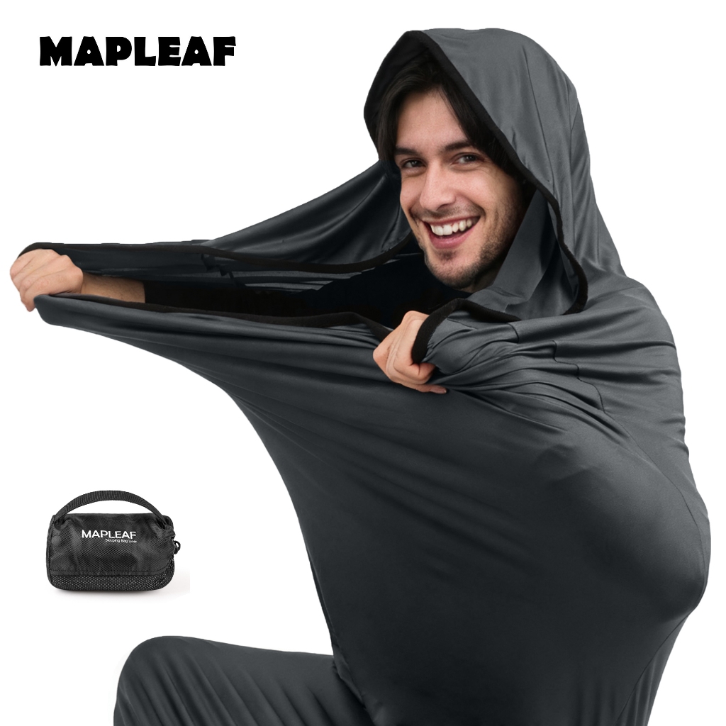 MAPLEAF ถุงนอนแบบมัมมี่ ultralight น้ำหนักเบา สำหรับเดินป่าและแคม