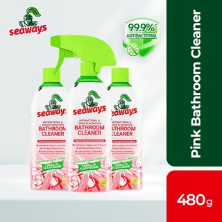 Seaways Bathroom Disinfect& Deodorize Cleaner 480g Toilet Bowl Cleaner Glass Watermark Remover
