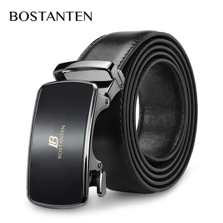 BOSTANTEN Vantage Belt & Wallet Set ชุดของขวัญผู้ชาย เข็มขัด+กระเป๋าสตางค์ พรีเมียม พร้อมถุง