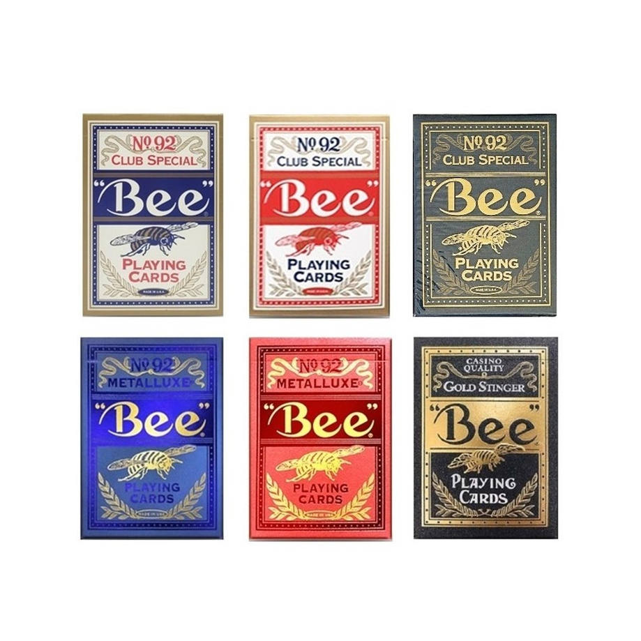 Bee Playing Cards Deck USPCC Poker Collection การ์ดเกม Magic Tricks