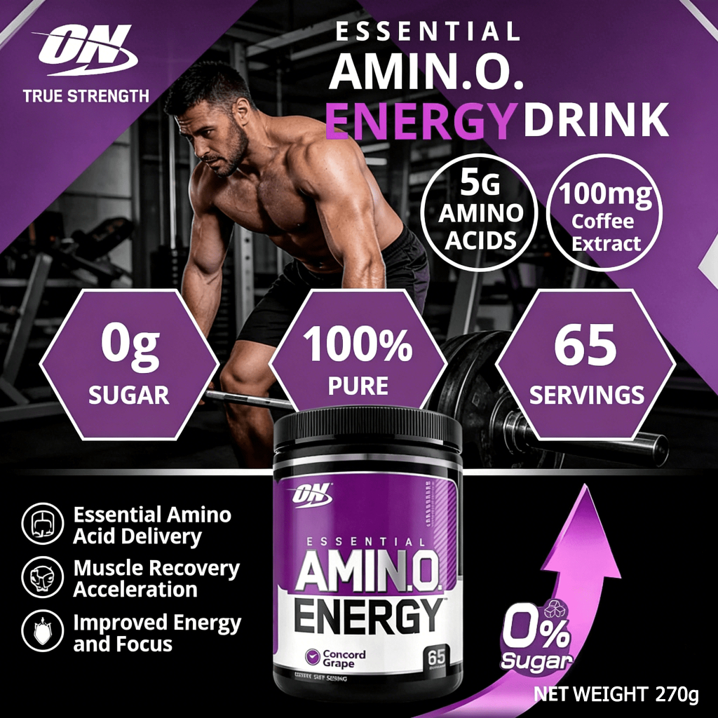 OPTIMUM NUTRITION AMINO ENERGY 65 เสิร์ฟล่วงหน้า