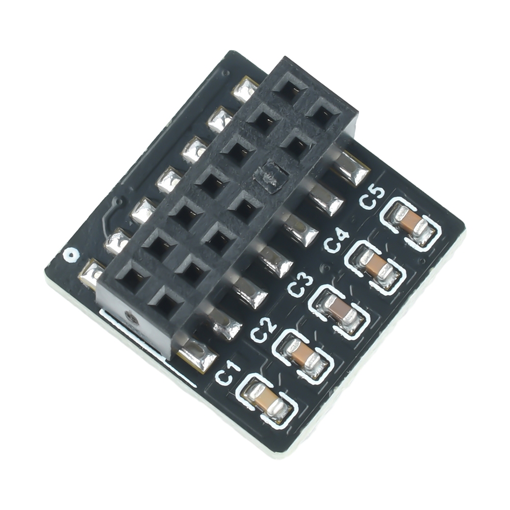 Aideepen TPM2.0 โมดูลรักษาความปลอดภัย 14 Pin LPC H โมดูลแพลตฟอร์มที่เชื่อถือได้