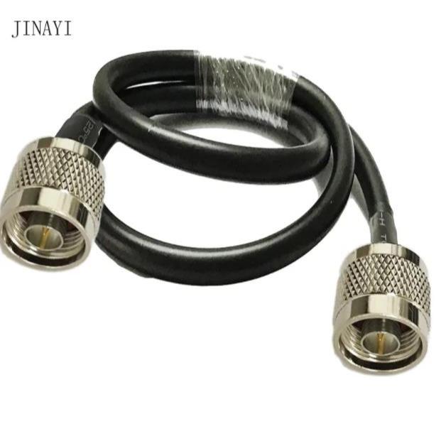 1PC LMR-400 Coaxial Cable N ชาย N ชาย RF Coax Pigtail เสาอากาศสาย LMR400 Ham วิทยุ 1/2/3/8/10m