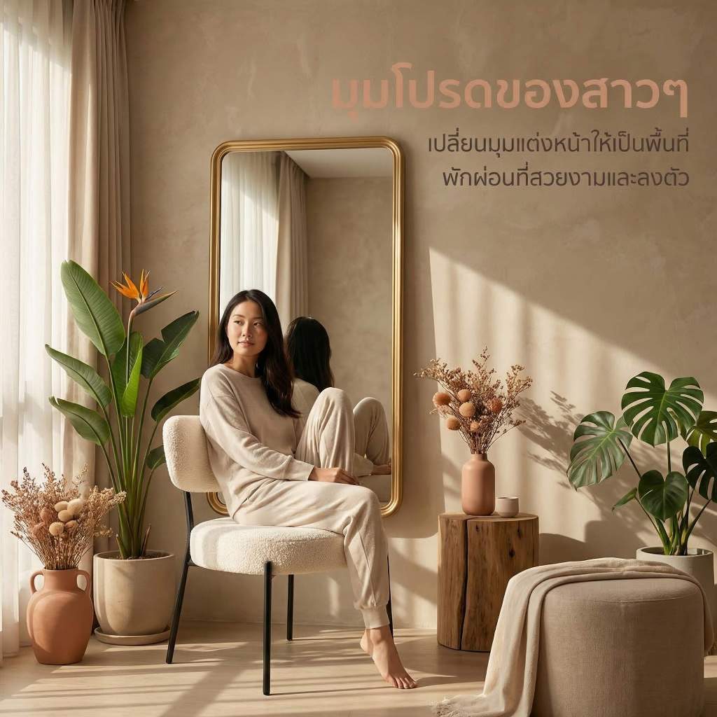 IDLEWAY เก้าอี้แต่งหน้า 6209 เก้าอี้ทานอาหาร รูปทรงโดนัทของเหล่าเซเลปอินเทอร์เน็ต ราคา ถูกที่สุด ดีลบีเคเค แกลเลอรีภาพที่ 3
