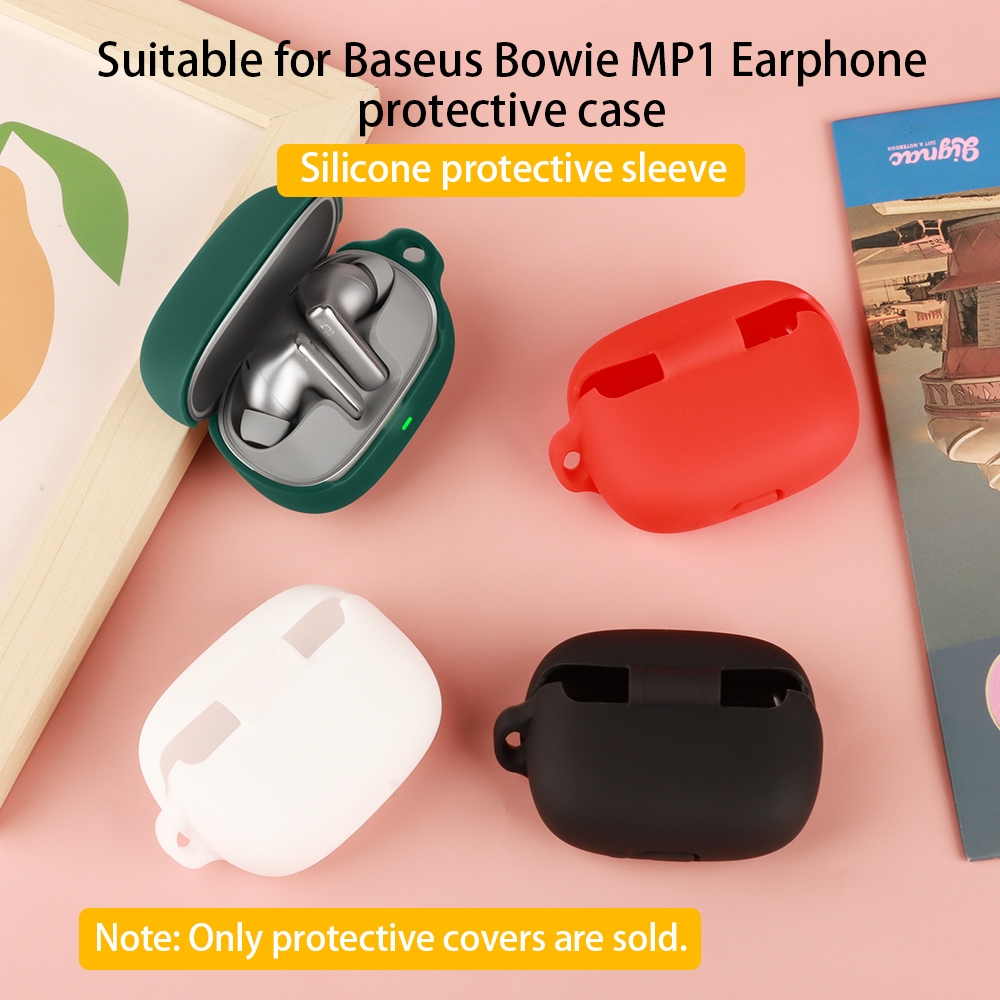 สําหรับเคส Baseus Bowie MP1 | ปลอกซิลิโคนอ่อนนุ่ม [กันกระแทก/ กันรอย] | มีหลากสี