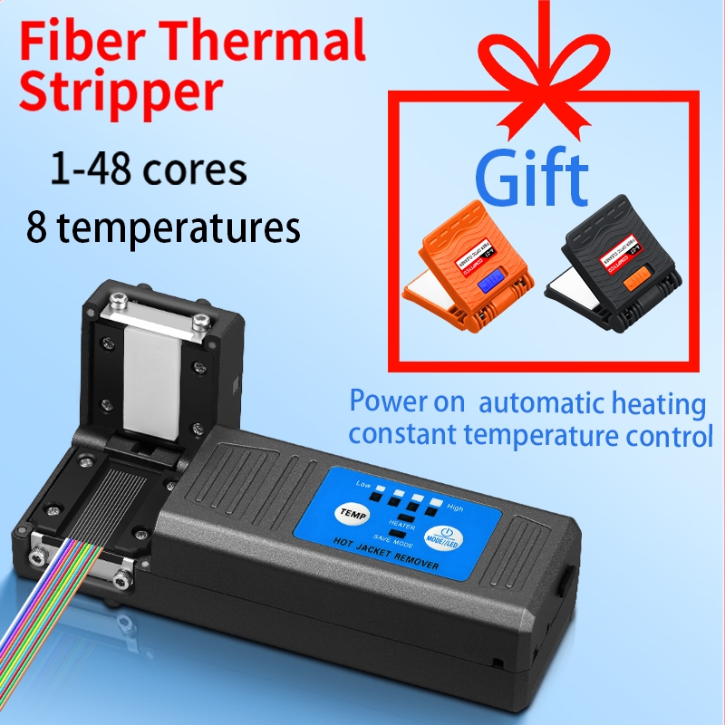 COMPTYCO M8/M9 เส้นใยความร้อน Stripper คีมอุ่นลวด Stripping Slitter ริบบิ้นไฟเบอร์ Hot Stripper สาย Fusion เครื่องมือThermal Stripper