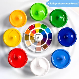 สีอะคริลิค Color Selected ขนาด 300ml สีสีสำหรับเด็กและผู้ใหญ่สำหรับผ้า/เสื้อผ้า/เล็บ/ผ้าใบ/ หิน ภาพวาดกันน้ำ